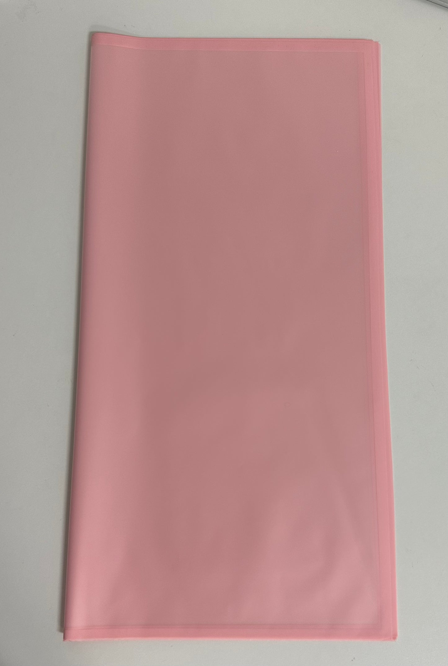 Pink transparent- pink trim