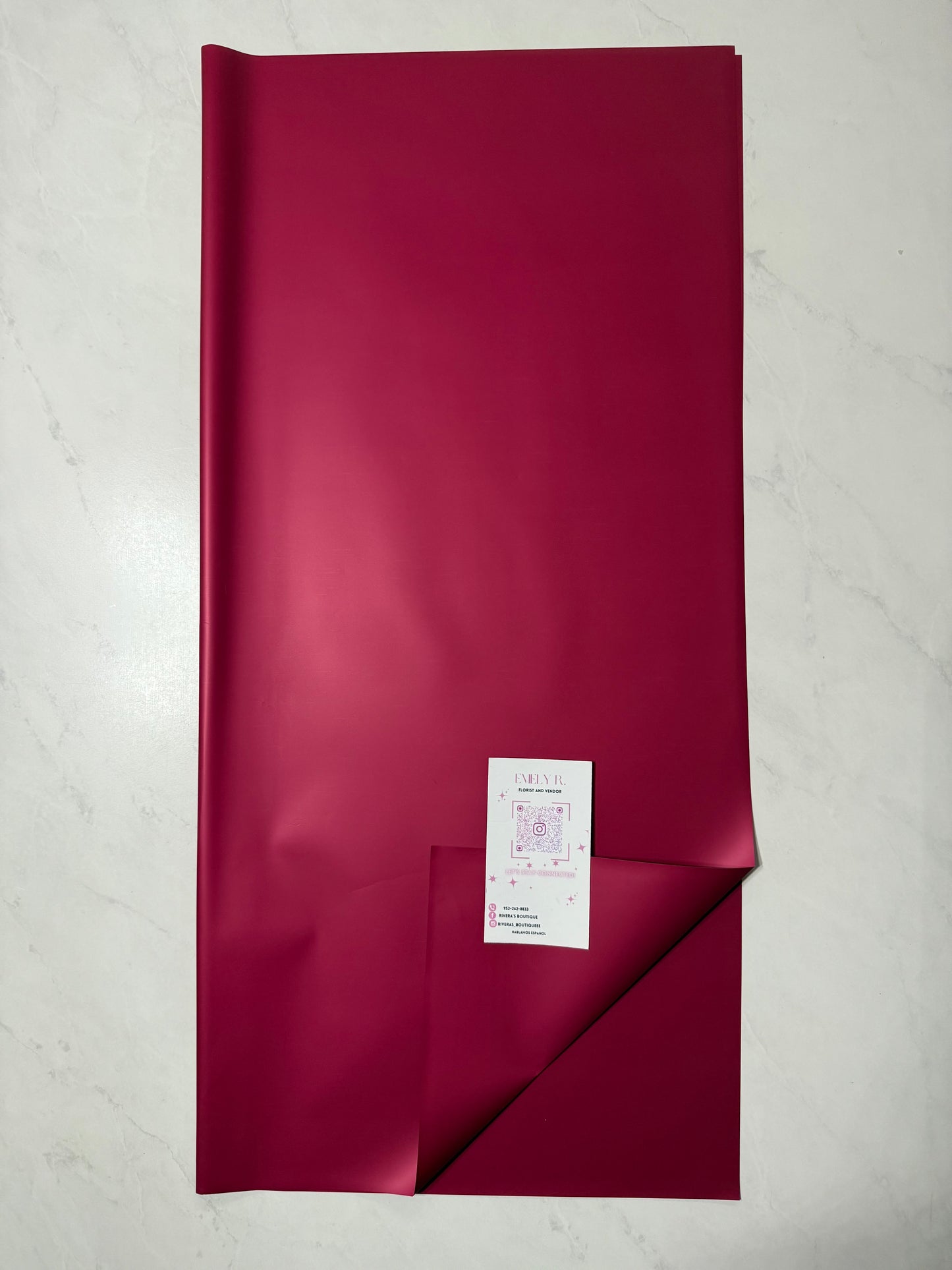 Burgundy solid