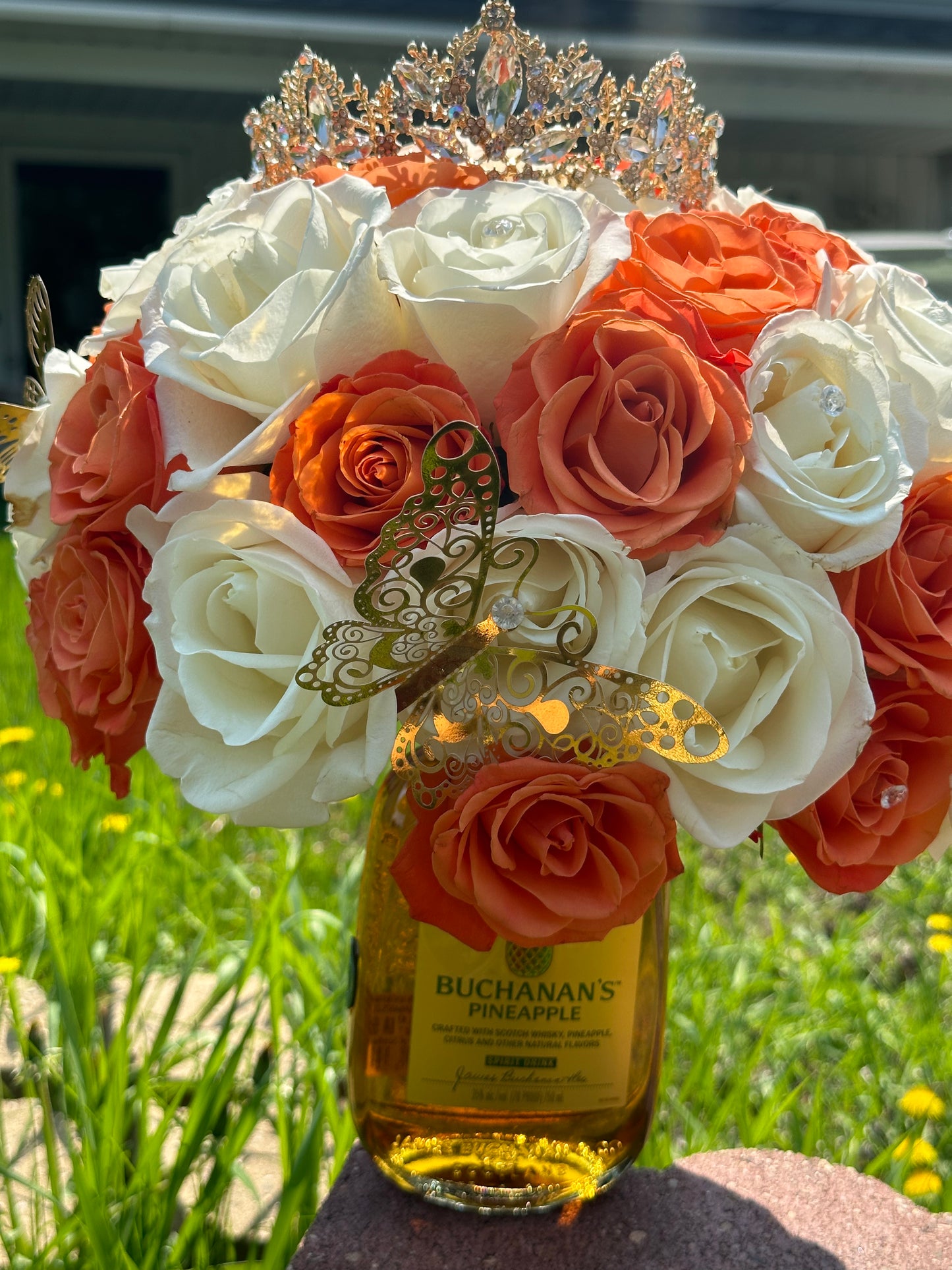 bottle bouquet ( bottle not included ) š¾