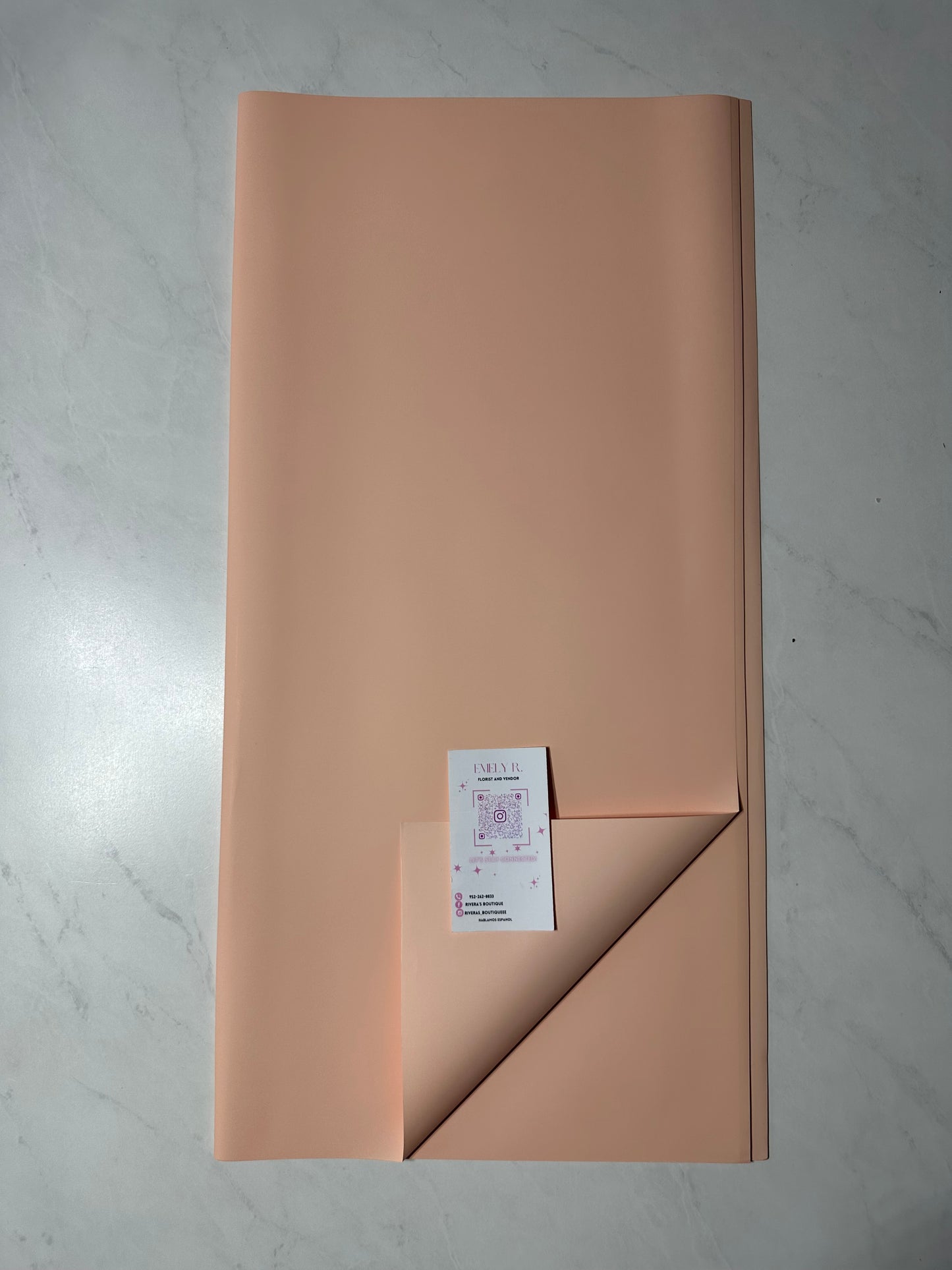 peach solid