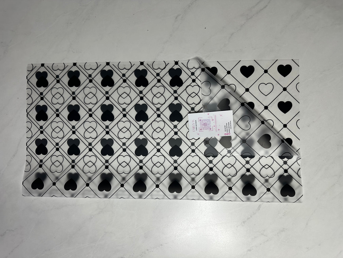 Hearts transparent