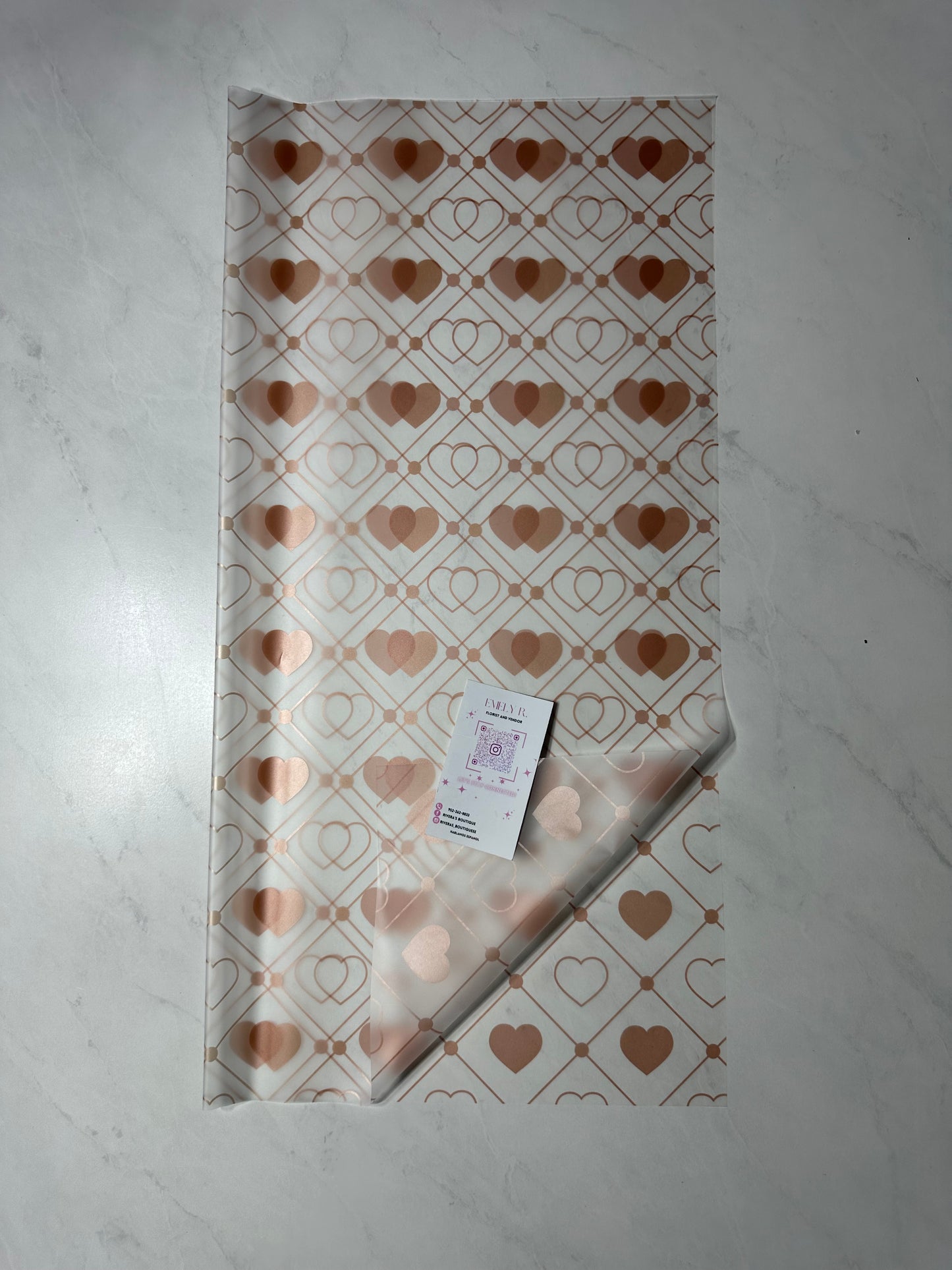 Hearts transparent