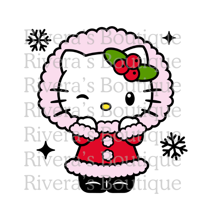 x-mas Hello Kitty 1