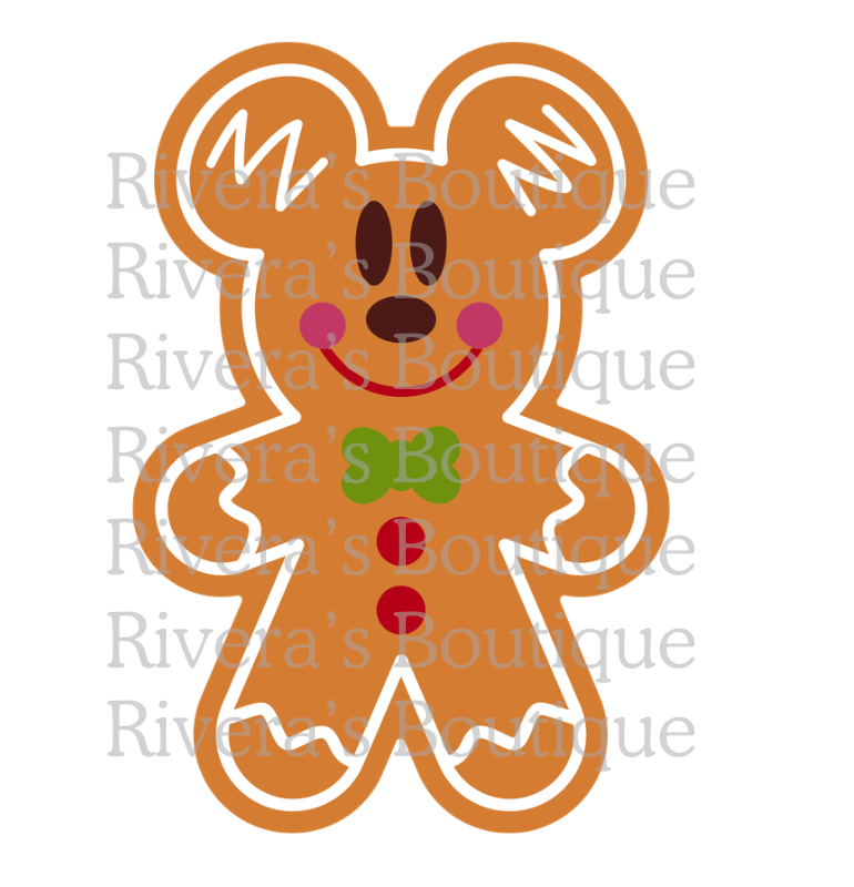 Mickey and minne Gingerbread