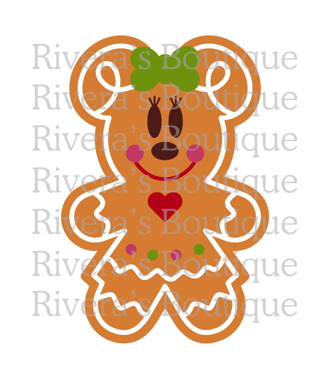 Mickey and minne Gingerbread