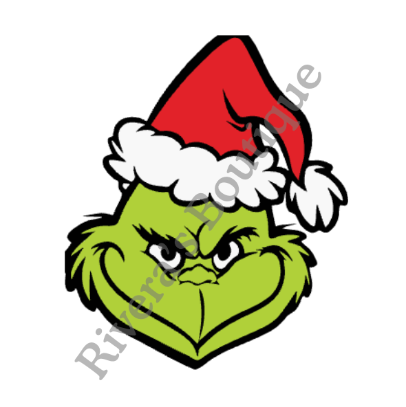 Grinch Face - SVG