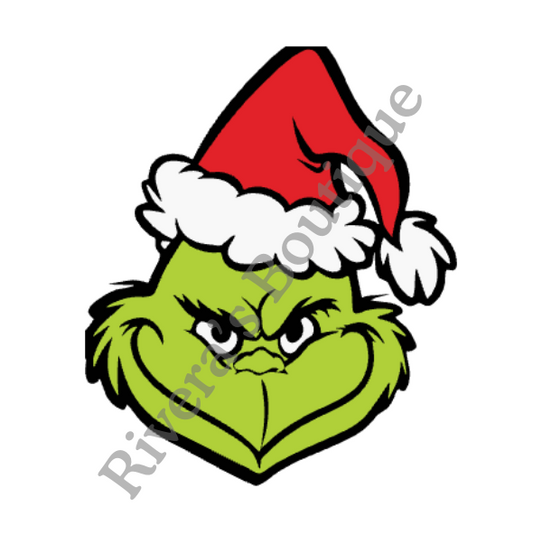 Grinch Face - SVG