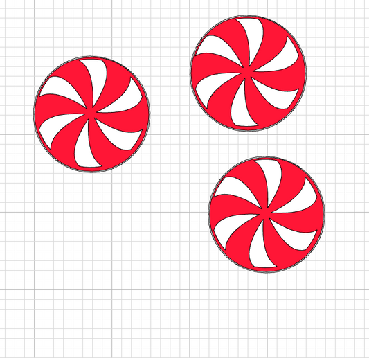 x-mas swirls